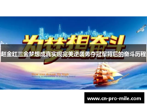 赵金红三金梦想成真实现完美逆袭勇夺冠军背后的奋斗历程