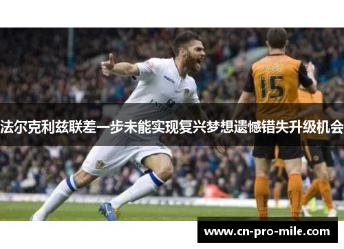 法尔克利兹联差一步未能实现复兴梦想遗憾错失升级机会